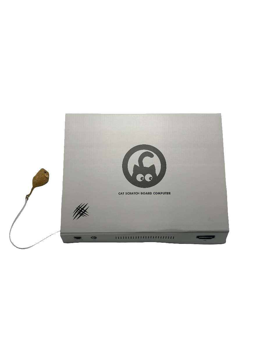 Laptop cat scratcher