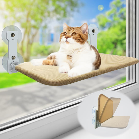 Indoor cat window perch