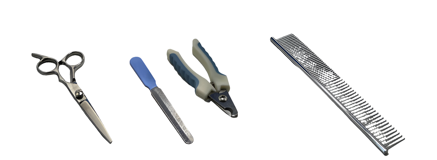 Grooming hammock set