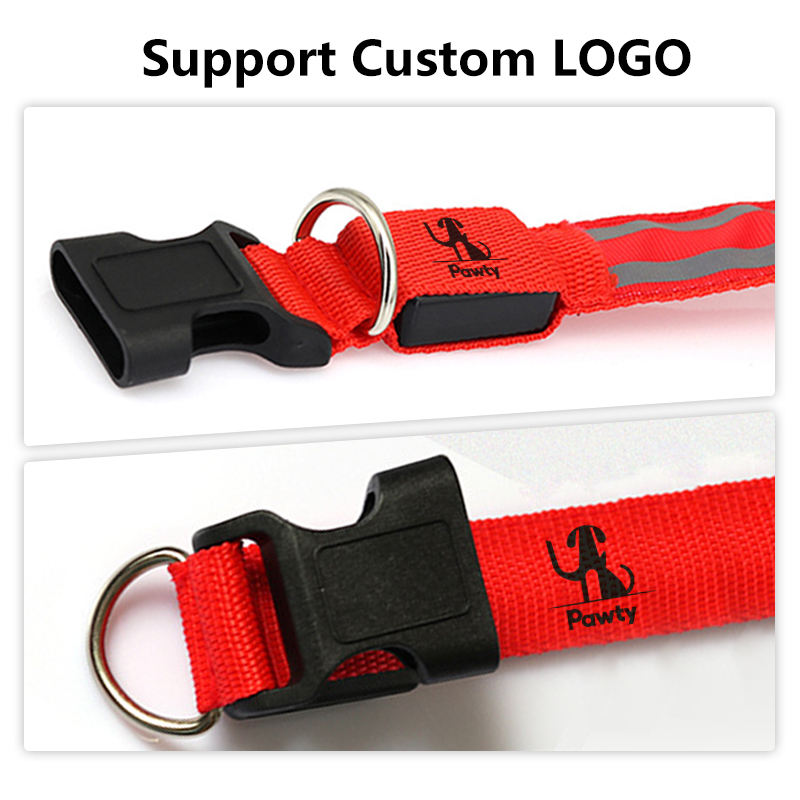 Led dog collars