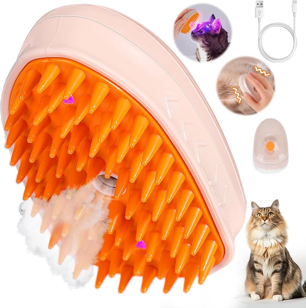 4in1 Pet Steam Brush