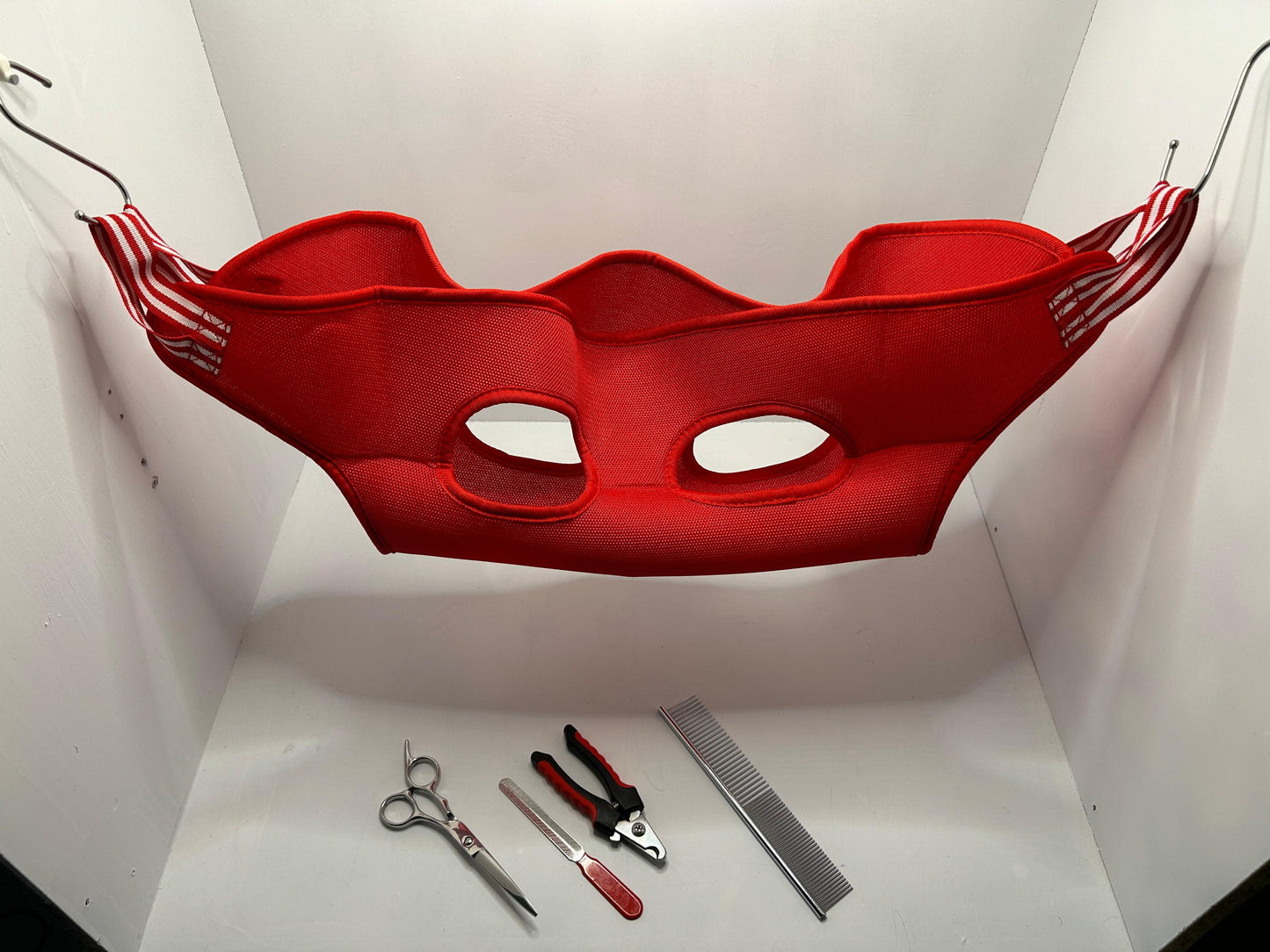 Grooming hammock set