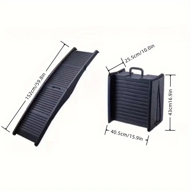 Foldable dog cat ramp